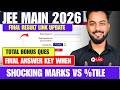 LIVE|JEE Main 2026 Final Marks Vs Percentile|JEE Main 2026 Result Date|JEE Main 2026 Answer KEY