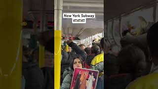 🇵🇸 Pro Palestinian Protest On The Subway In New York City