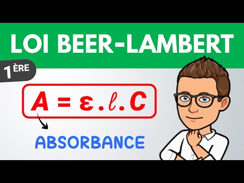 Vidéo: Comment trouvez-vous la molarité à partir de l'absorbance?