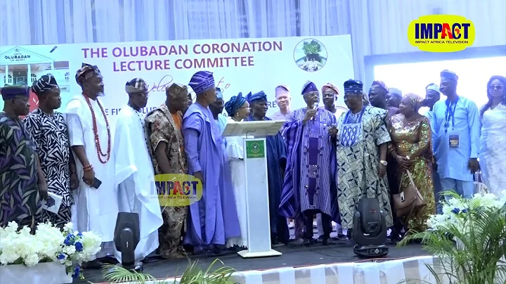 Coronation Lecture of Oba Rashidi Adewolu Ladoja