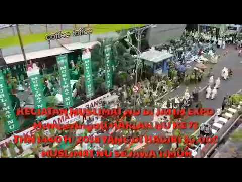 Harlah Muslimat NU ke 73 1440 H yang diikuti oleh 30.000 jemaah Muslimat NU Jawa Timur - YouTube