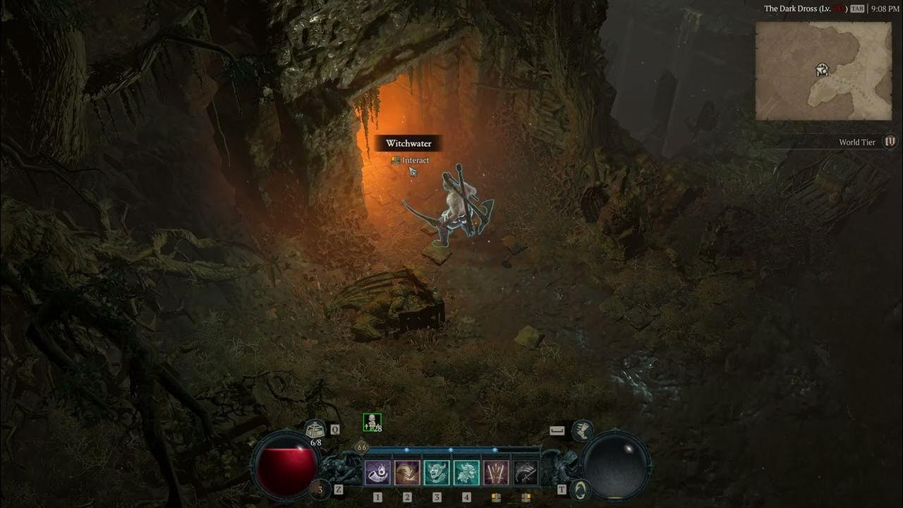 Diablo 4 Witch Water Witchwater Dungeon Location, Diablo 4 - YouTube
