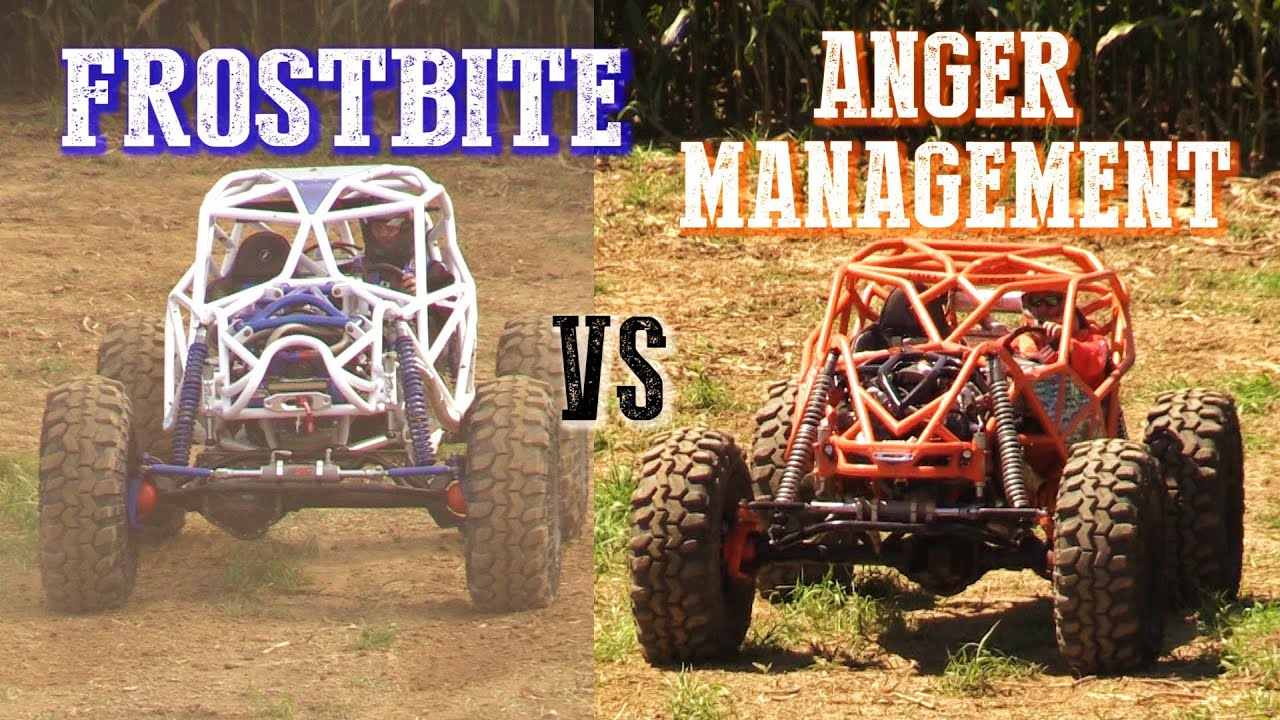FROSTBITE VS ANGER MANAGEMENT - Rock Bouncer Drag Racing - YouTube
