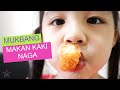 Serunya Lauren Makan Bento Kaki Naga, Karage dan Ebi Furai Goreng