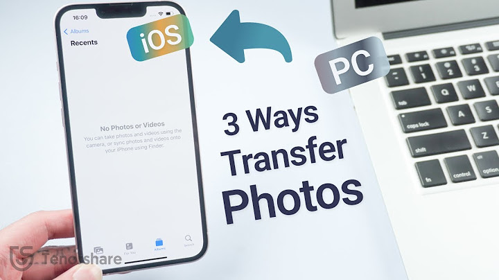 How to import pictures from pc to iphone