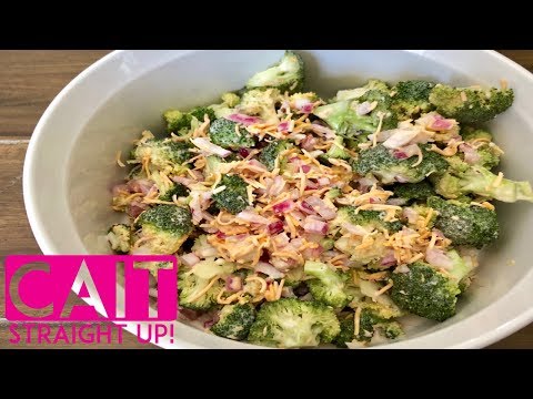 Best Broccoli Salad Recipe | Cait Straight Up
