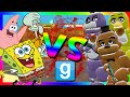 ANIMATRONICS VS SPONGEBOB | Fnaf Attacks Bikini Bottom (Gmod Roleplay)