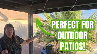Homenote Misting Cooling System For Outdoor Patio Lawn And Garden