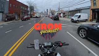 Manhattan To Queens Honda GROM | Pure Sound