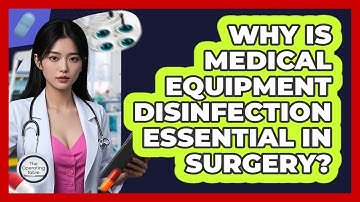 Why Is Medical Equipment Disinfection Essential In Surgery?