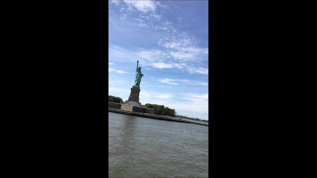 Statue of Liberty Boat ride YouTube