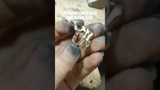 membuat cincin ular dari koin #shorts #tranding #diy #handmade #jewelrymaking