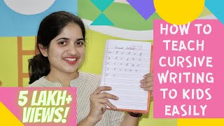 How to teach Cursive writing to kindergarten easily step by step process | 5 tips to learn cursive screenshot 5