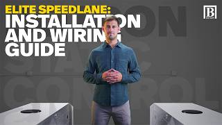 ELITE SpeedLane: Installation and Wiring Guide