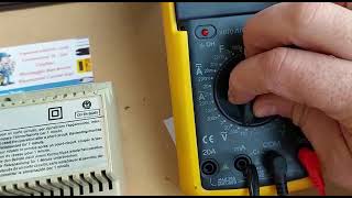 Urmet Sch.786 Alimentatore Verifica Funzionamento. Citofono 5 Fili. Ricerca Guasto