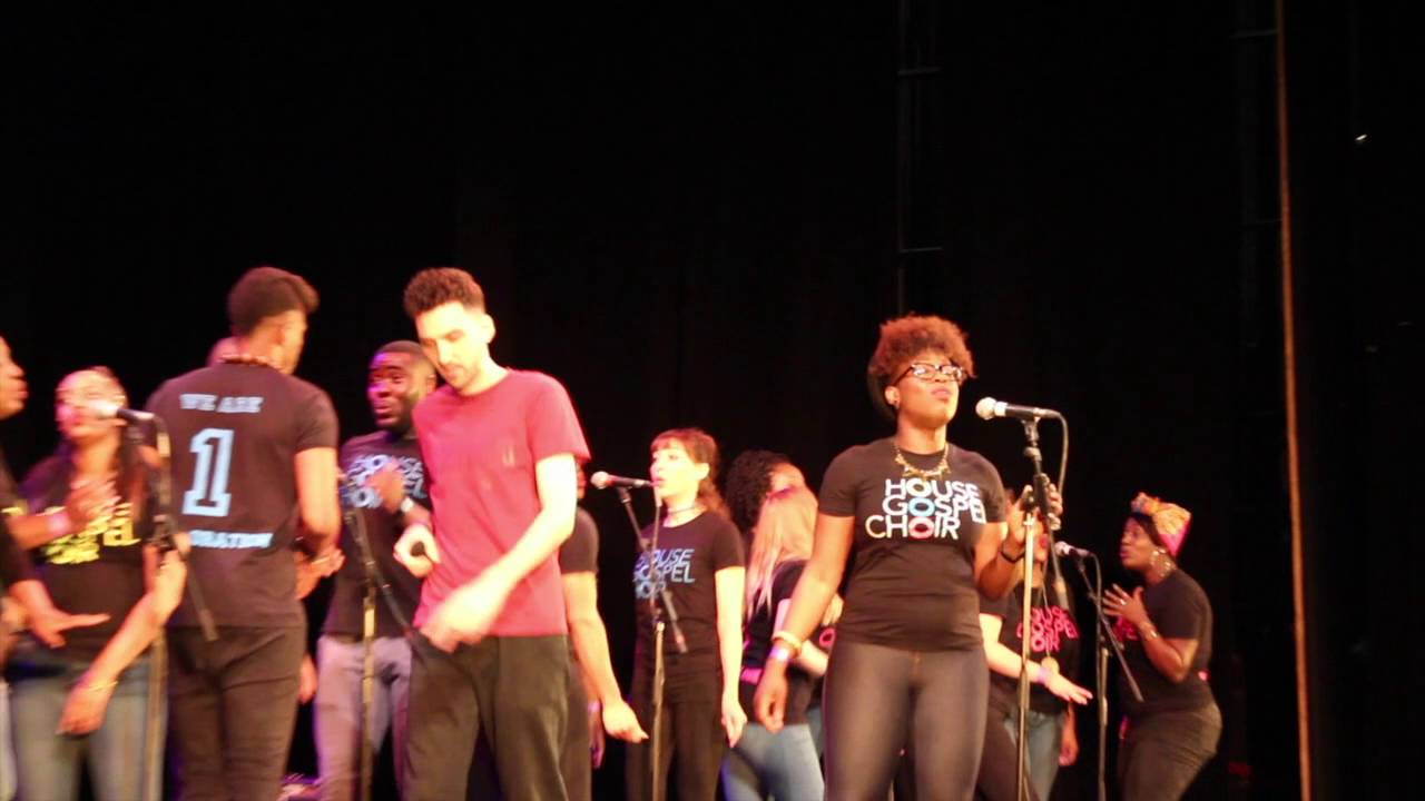 MAMA CAN'T RAISE NO MAN book launch: House Gospel Choir 