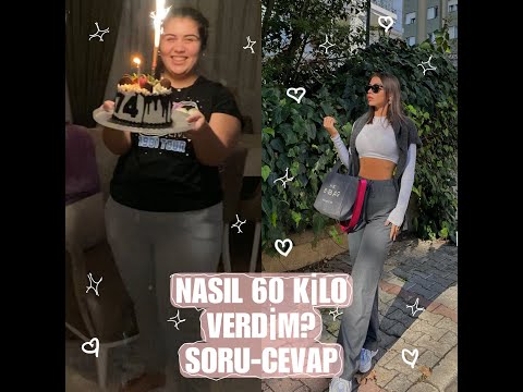 Nasıl 60 kilo verdim? Motivasyonumu nasıl sağladım? Diyetim ve sporum nasıldı?  Soru-Cevap