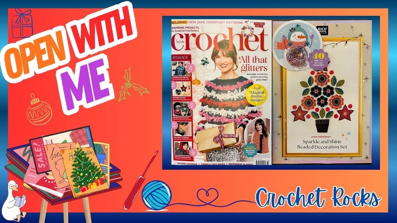 📚 Open With Me 243 INSIDE Crochet Magazine & Free Gifts Let me Know What you Think!