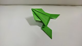 How To Make a Paper Origami Jumping Frog - Origami Jumping Frog Easy by Origami Tutorial 249 views 3 weeks ago 3 minutes, 33 seconds