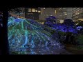日本庭園で光と音のライトアップイベント「旧芝離宮夜会 ひかりめぐる庭」lights & sounds event @ Japanese garden ,Kyu-Shiba Rikyu Night