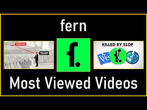 fern's Most Viewed Videos on YouTube 2023-2026