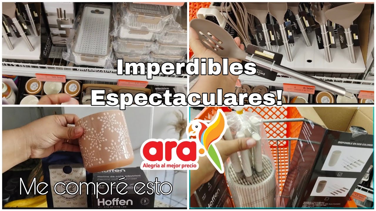 IMPERDIBLES DE LA SEMANA DE TIENDAS ARA 🦜 #tiendasara 