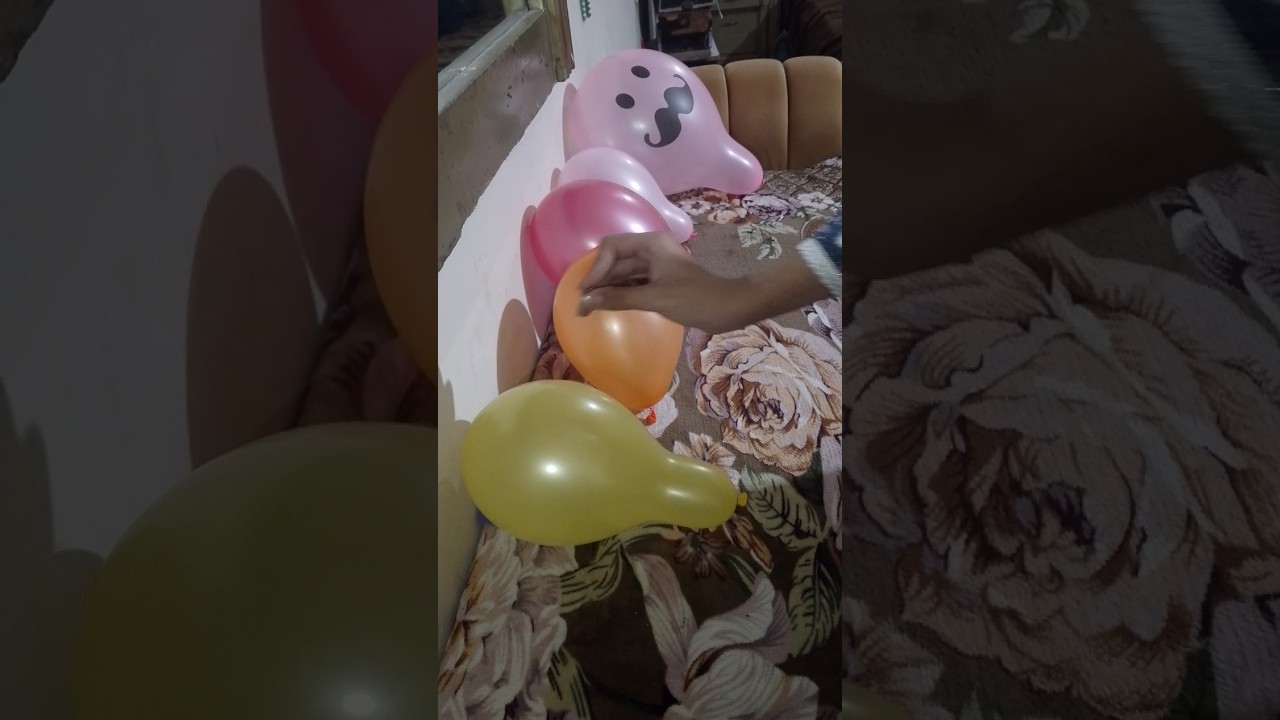 Pin vs. Giant Rainbow Balloons! Explosive Pops & Crunchy Sounds 🌟🔥