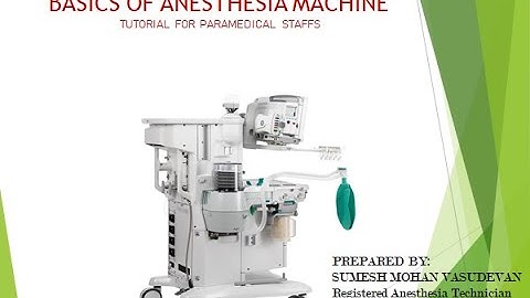 Basics of Anesthesia Machine ( Part-2) Pneumatic Classification of Anesthesia Machine.