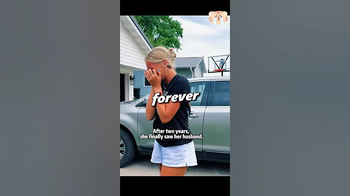 Seeing her Army husband after two years, all the suppressed emotions were released.#shorts