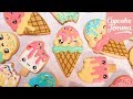 Cute Kawaii Ice Cream Cookies with Juliet Sear| Cupcake Jemma