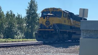 OTHER SIDE OF THE CROSSINNG! QAP Gravel Train Southbound (full vid) #alaskarailroad  screenshot 5