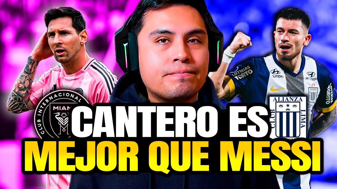 CANTERO ES MÁS QUE MESSI