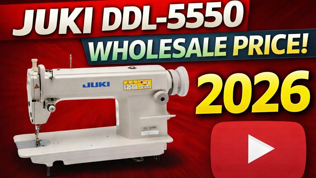 JUKI DDL-5550 ORIGINAL MACHINE REVIEW VIDEO | JUKI 5550 MACHINE WHOLESALE PRICE | JUKI 5550 JAPAN 