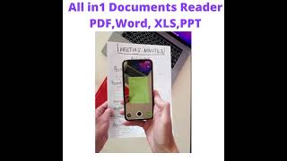 All in one document reader and editor app