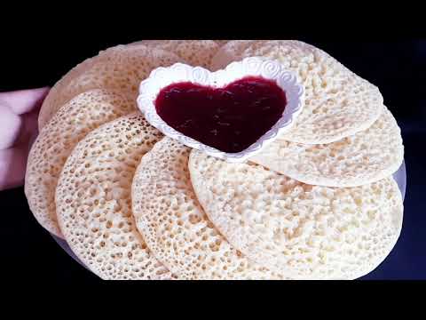فطائر-,-تحضير-بغرير-مغربي-moroccan-cooking,-how-to-make-baghrir-moroccan-pancakes-recipe-at-home