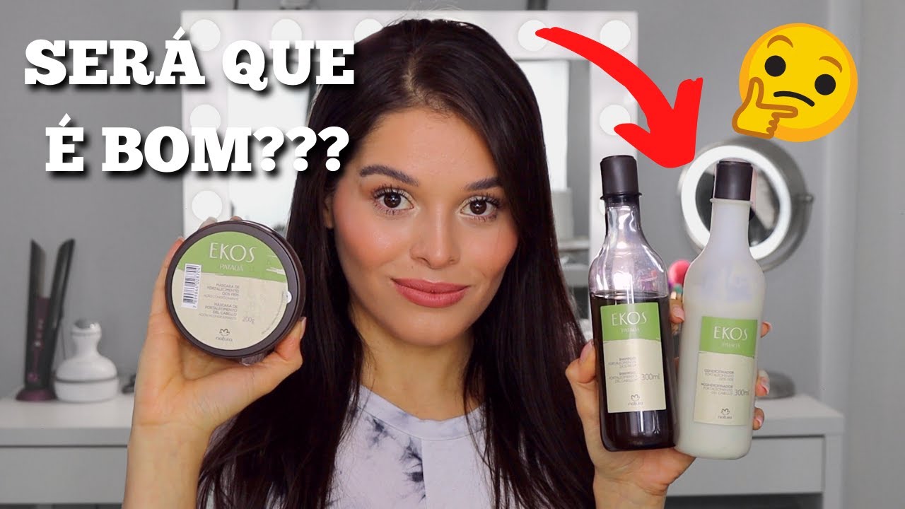 Resenha Natura EKOS Patauá -PQ você DEVE usar esses produtos de  FORTALECIMENTO [Linha Completa] - YouTube