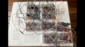 Building a 4-Bit Adder using logic gate chips