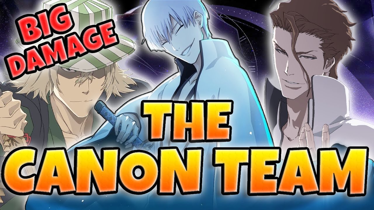 THE CANON TEAM ! GIN + AIZEN SHOWCASE | Bleach Soul Resonance