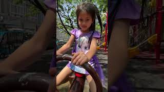 Sethika Went To Playing At Playground With Her Younger Brother, Pireach.