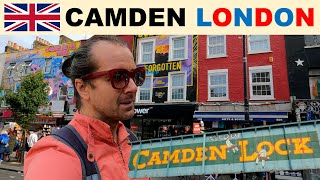 A tour of CAMDEN TOWN, London - eccentric markets and Regent's Canal