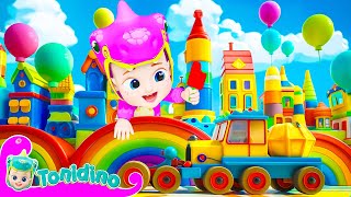 Let's Decorate The House | BINGO & color change slide | Nursery Rhymes & Kids Songs | Kindergarten