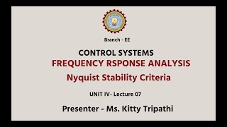 Control Systems|Frequency Response Analysis-Nyquist Stability Criteria Part-2|AKTU Digital Education