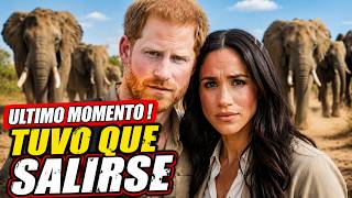MEGHAN MARKLE Y HARRY TUVO QUE SALIRSE