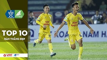 Top 10 bàn thắng đẹp nhất Vòng loại Cúp Quốc gia - Bamboo Airways 2020 | VPF Media