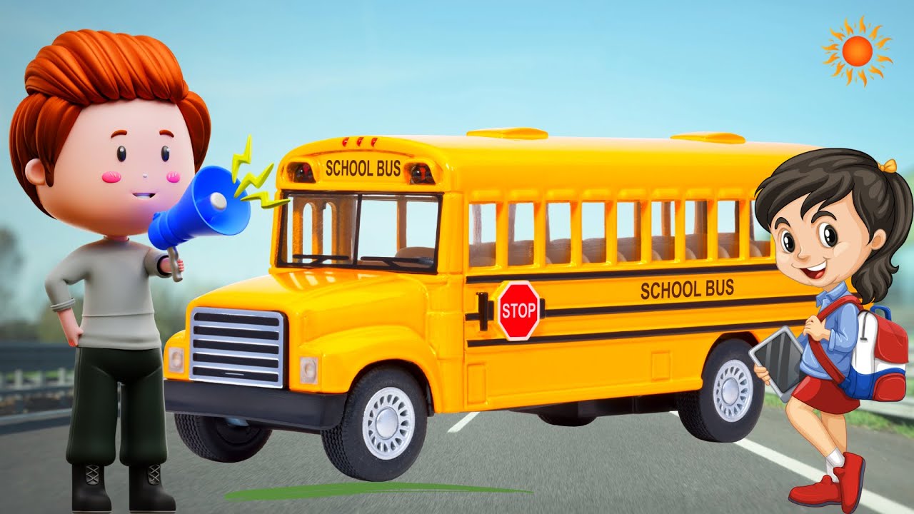 Wheels on the bus English rhymes and songs | English rhymes and songs for kids