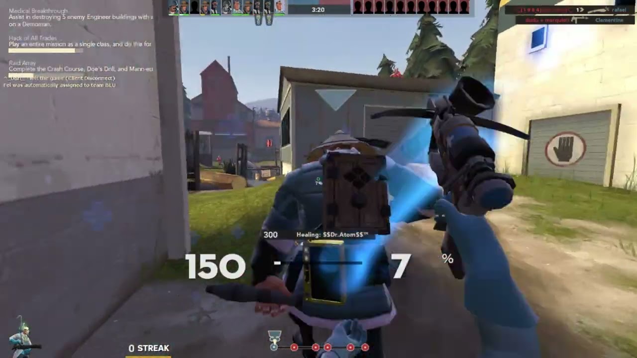 Trying to reach Hale's Own Medi-Gun - Day 1