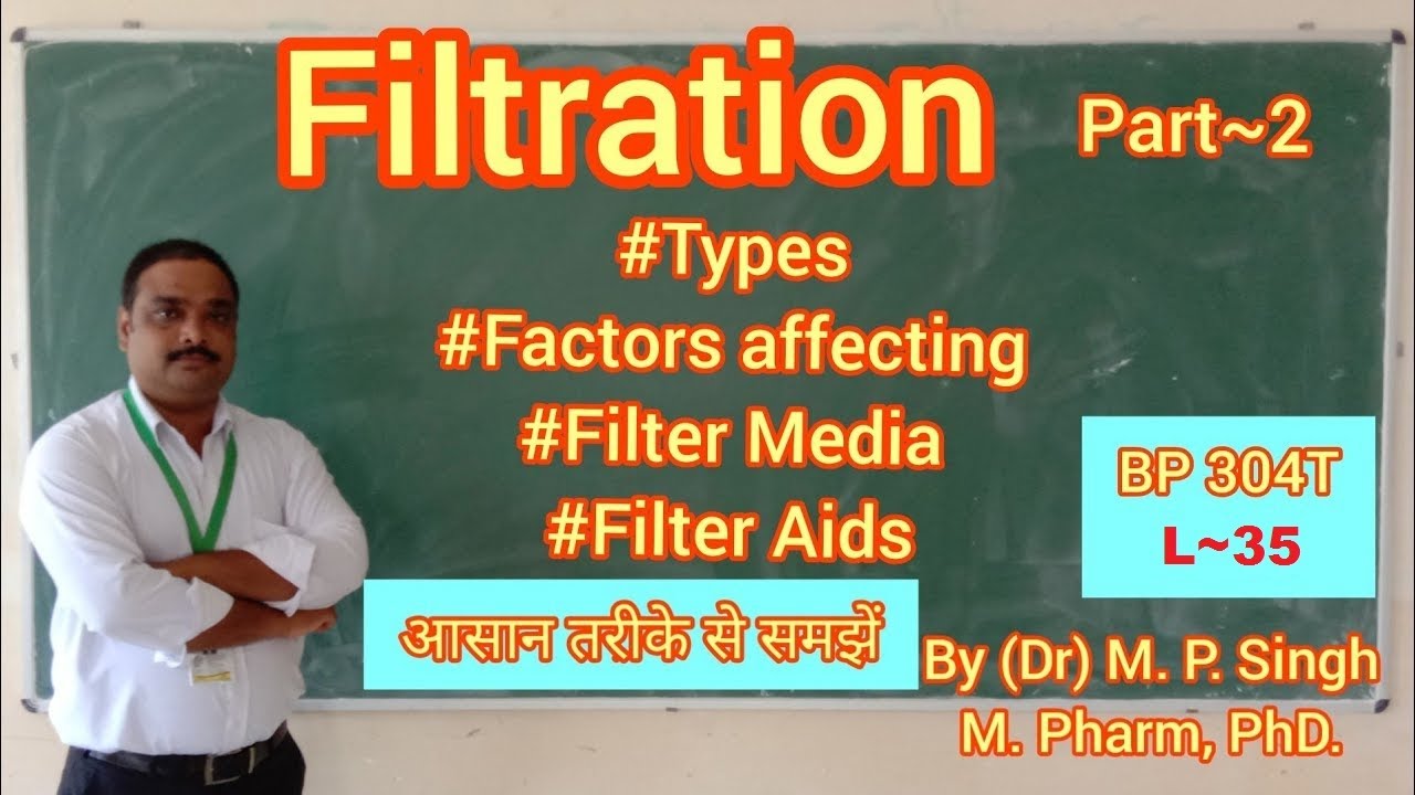 Filtration Type Factors Affecting Filter Media Filter Aids