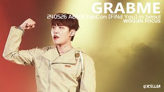 240526 AB6IX FanCon [FiNd YOU] in Seoul GRABME PARK WOOJIN Focus 4K