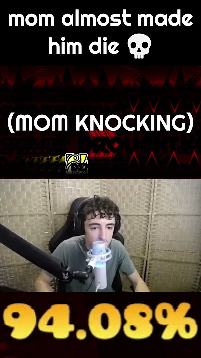 Bro's mom started knocking at 93% 💀