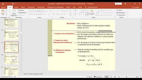 INTRODUCCION A LA REGRESION LINEAL VIDEO 1